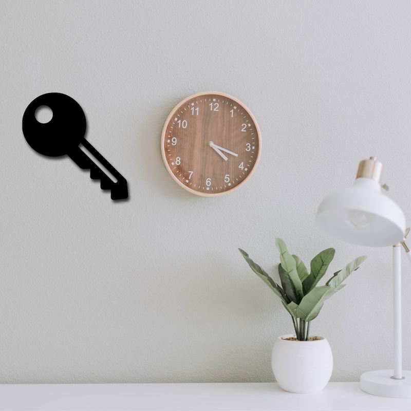 استیکر چوبی طرح کلید کد 323