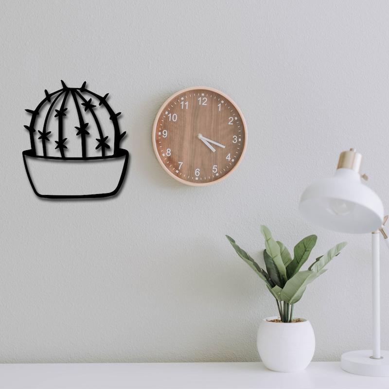 استیکر چوبی طرح کاکتوس کد 324