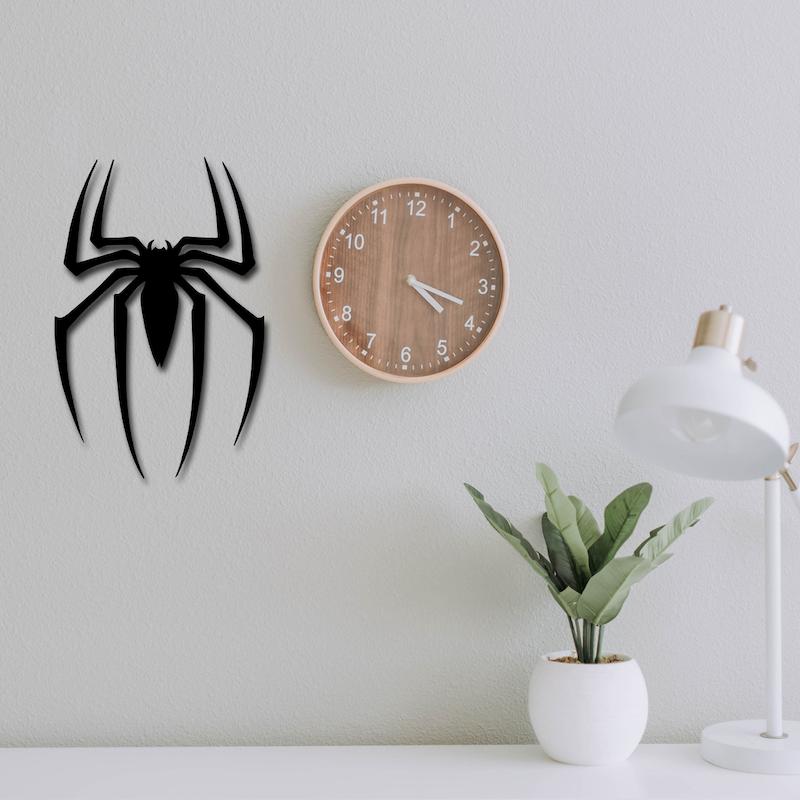 استیکر چوبی طرح عنکبوت کد 326