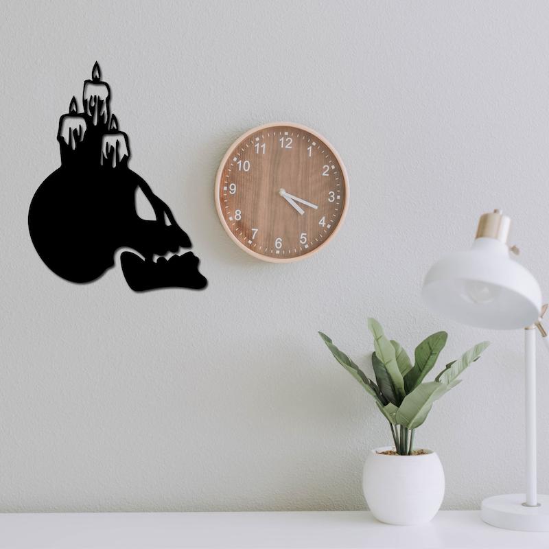 استیکر چوبی طرح اسکلت کد 335 