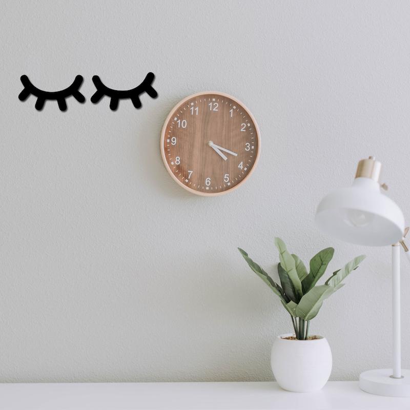 استیکر چوبی طرح پلک کد337 