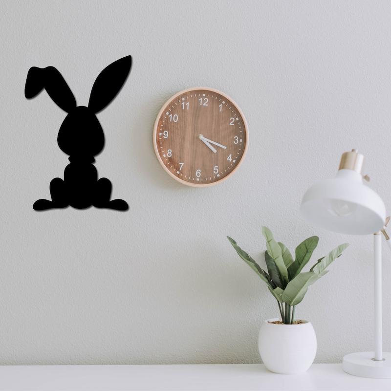 استیکر چوبی طرح خرگوش کد 338 