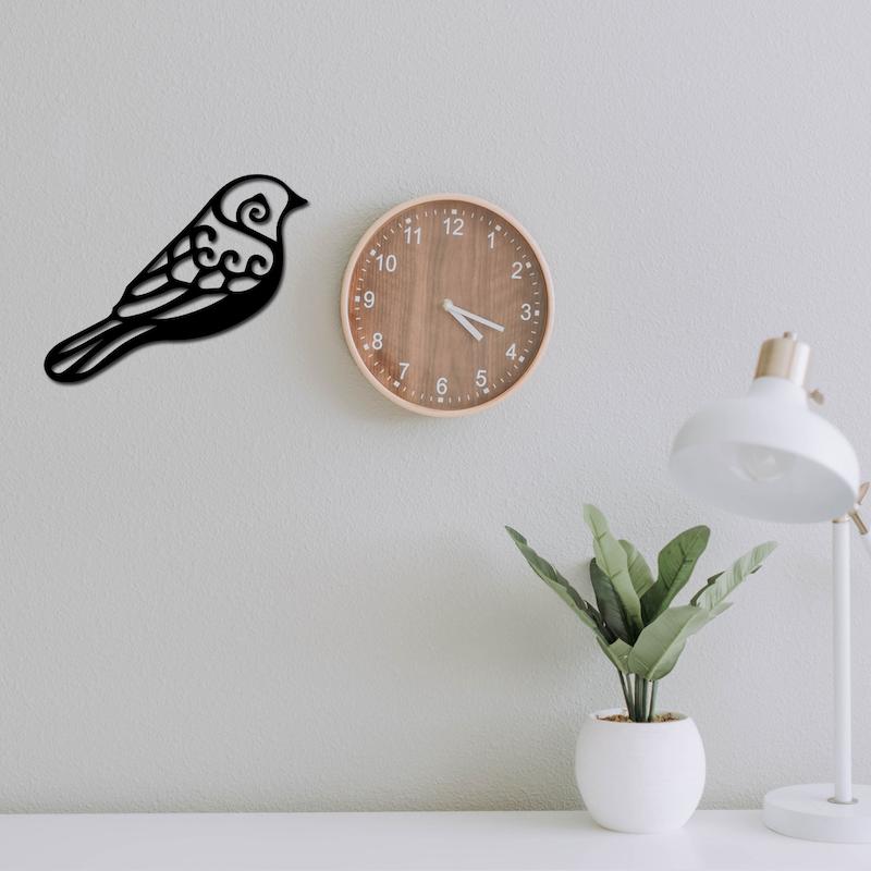 استیکر چوبی طرح کبوتر  کد 339