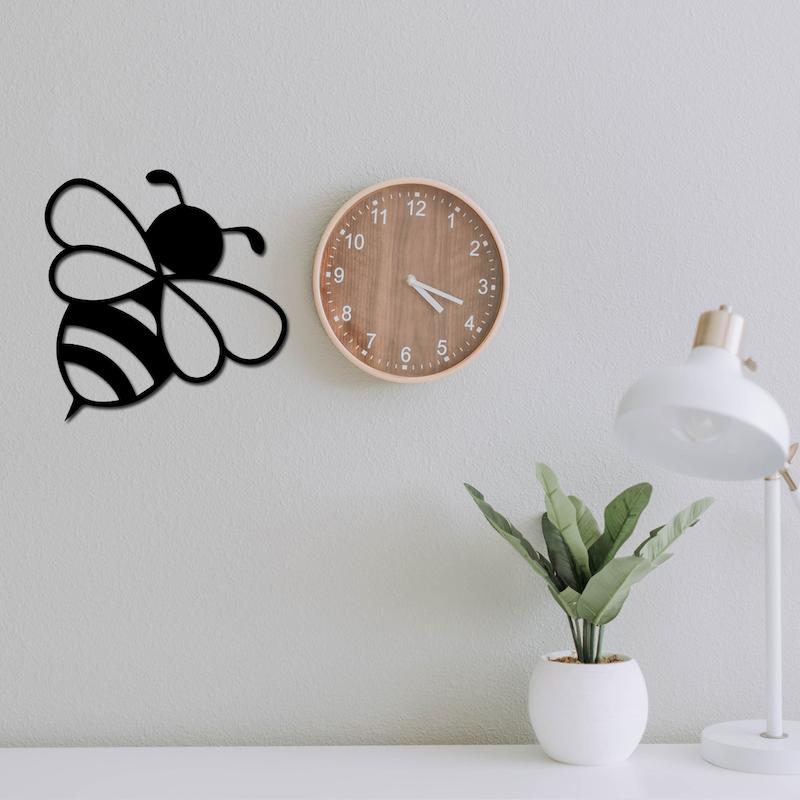 استیکر چوبی طرح زنبور کد 349