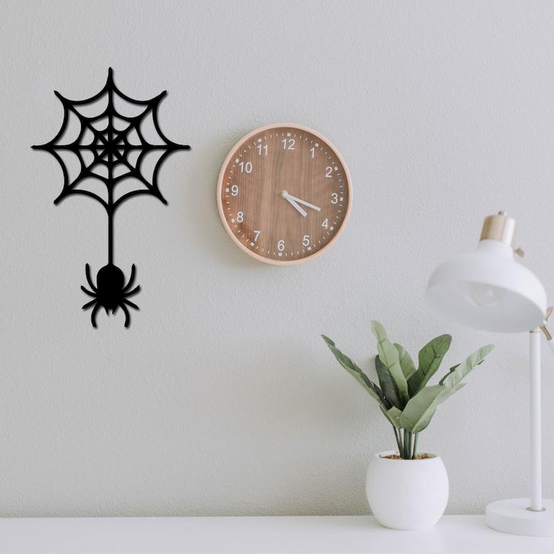 استیکر چوبی طرح عنکبوت کد 350