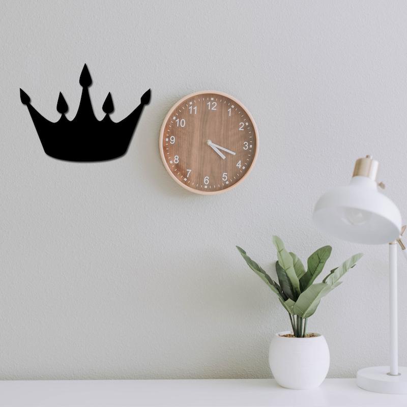 استیکر چوبی طرح تاج کد 354