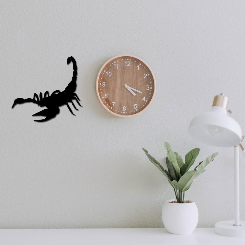 استیکر چوبی طرح عقرب کد 355