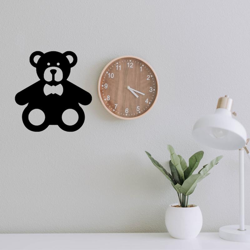 استیکر چوبی طرح خرس کد 357