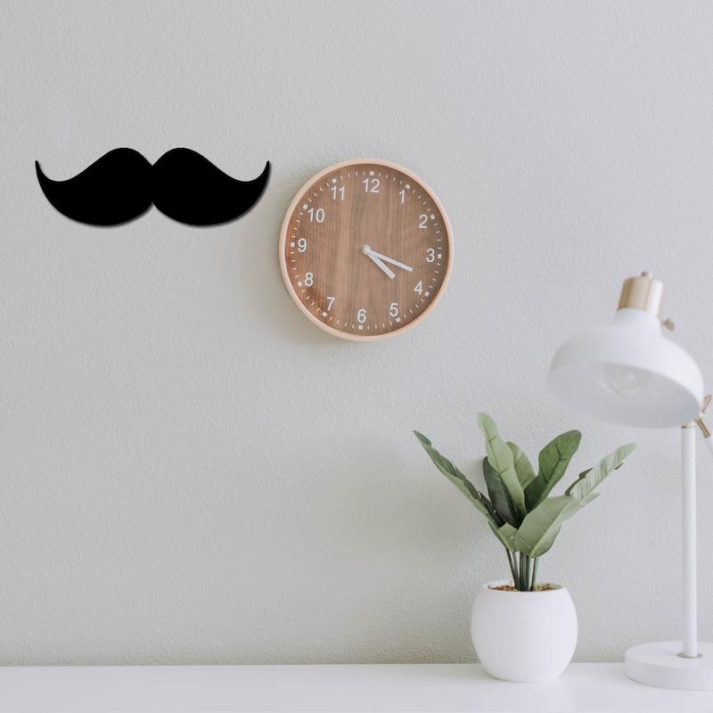 استیکر چوبی طرح سیبیل کد 366 