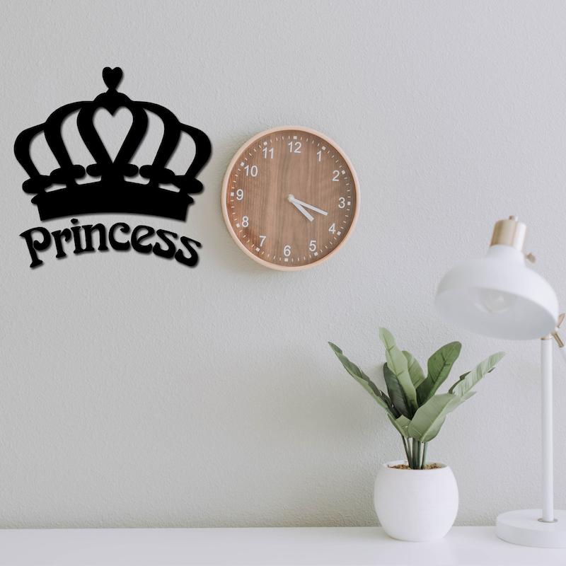 استیکر چوبی طرح تاج کد 370 