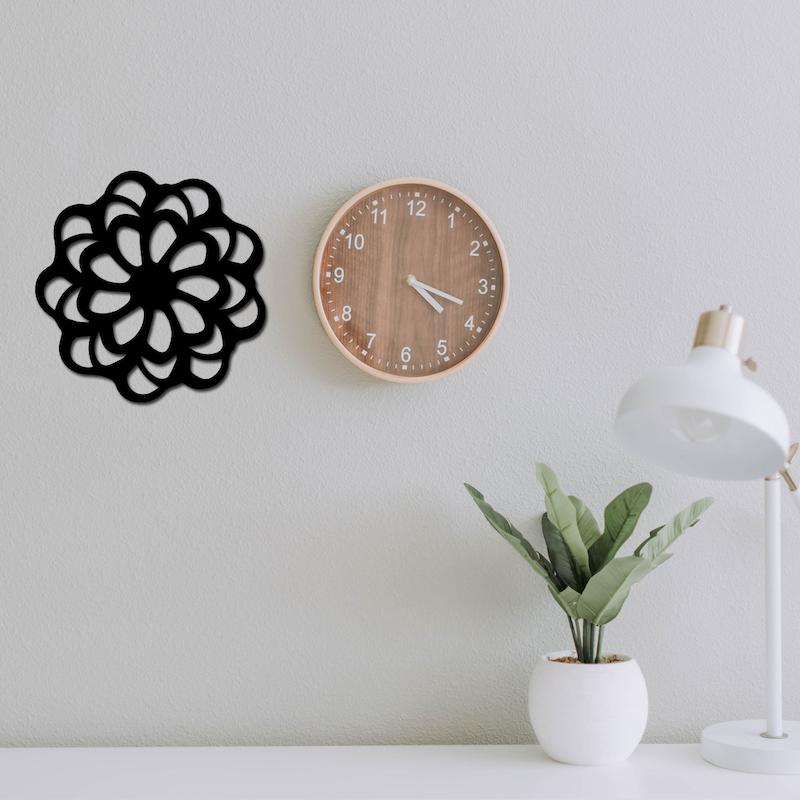 استیکر چوبی طرح گل کد 373