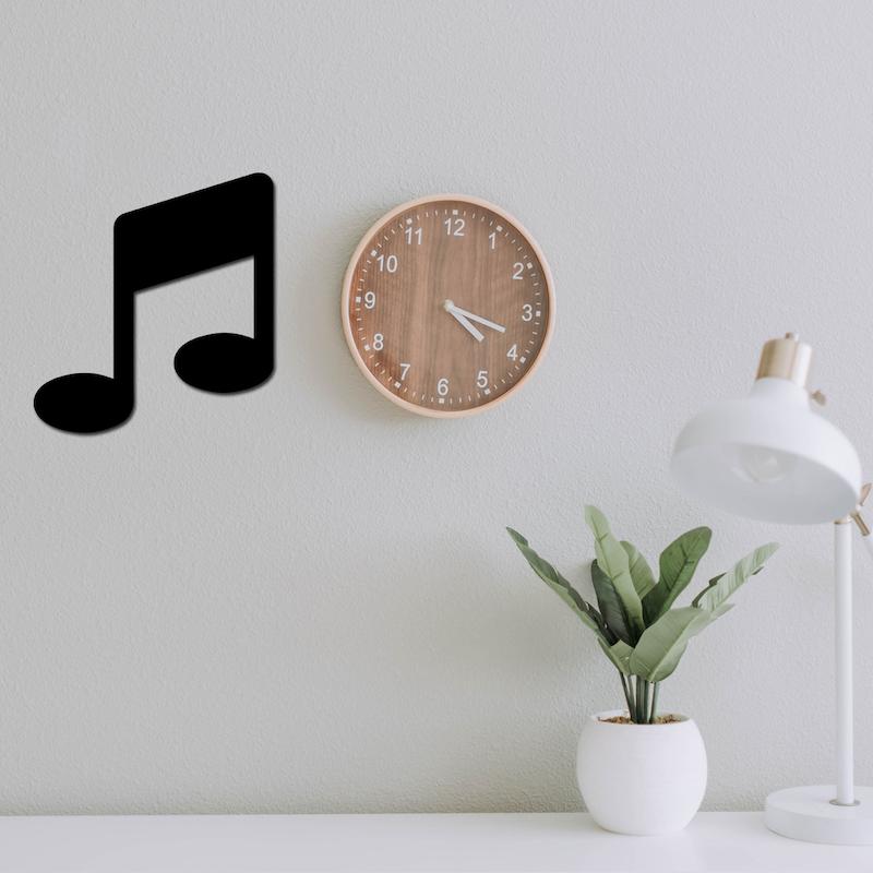 استیکر چوبی طرح موزیک کد 374