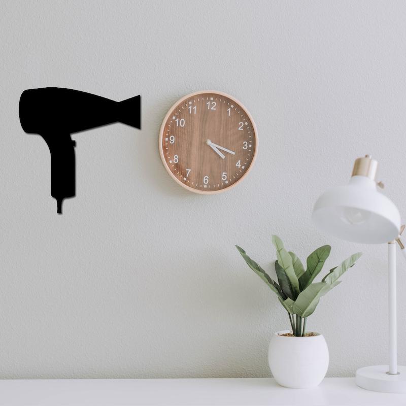 استیکر چوبی طرح سشوار گد 375