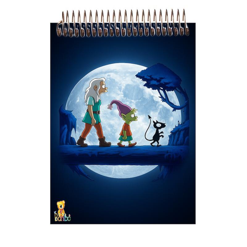 دفترچه شطرنجی طرح الفو کد 2581  سایز A7