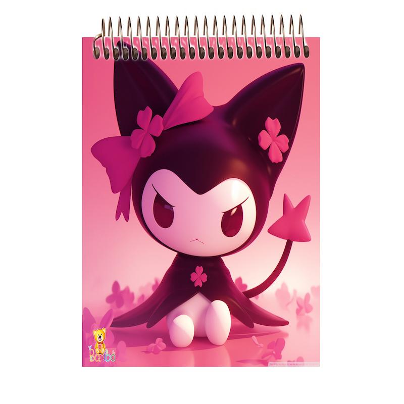 دفترچه شطرنجی طرح کرومی کد 2636 سایز A7