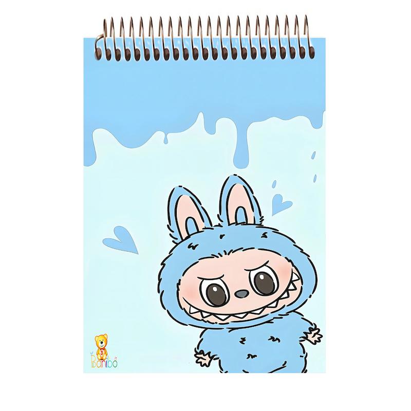 دفترچه شطرنجی طرح لبوبو کد 2705 سایز A7