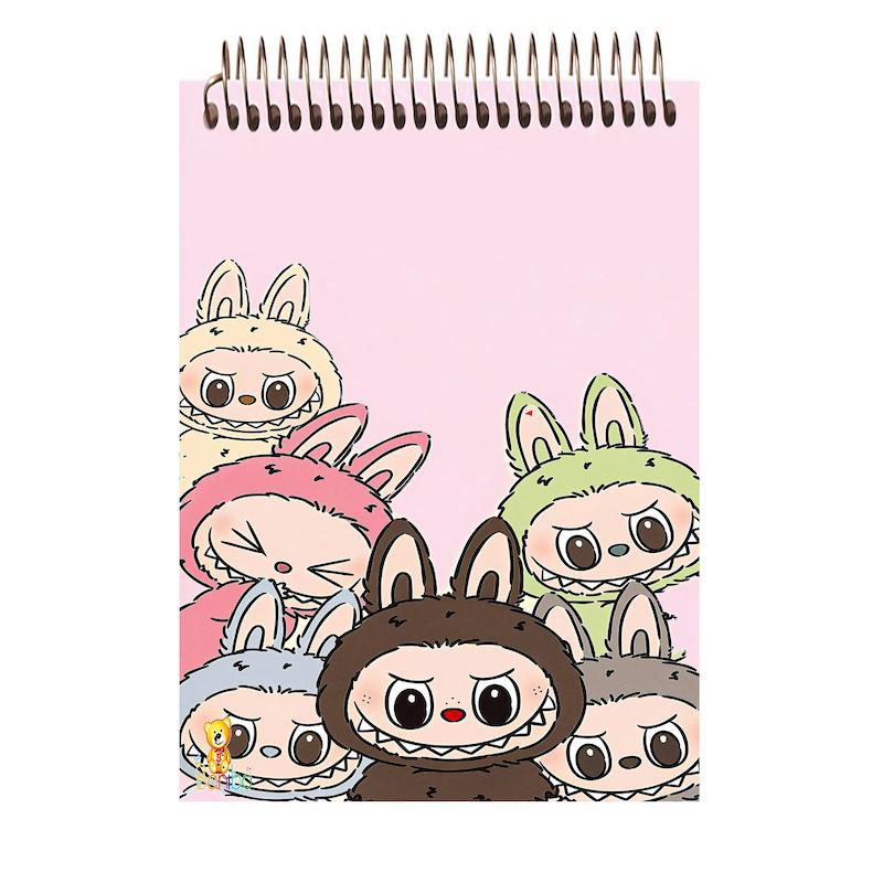 دفترچه شطرنجی طرح لبوبو کد 2706 سایز A7