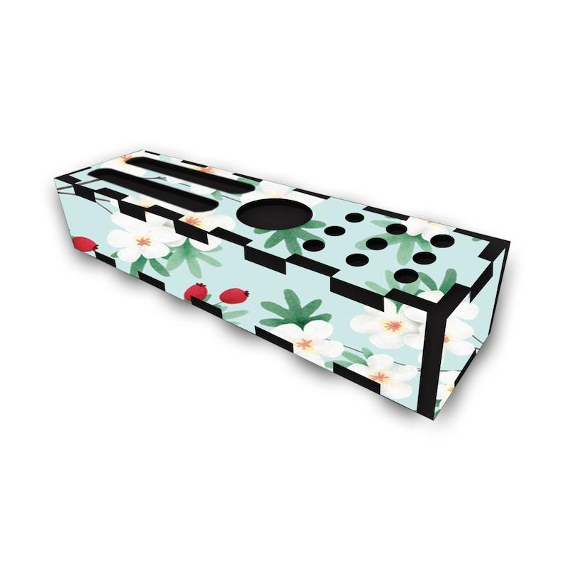 جامدادی رومیزی طرح گل کد 107