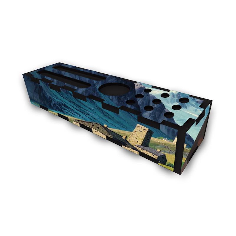 جامدادی رومیزی طرح کوهستان کد 349