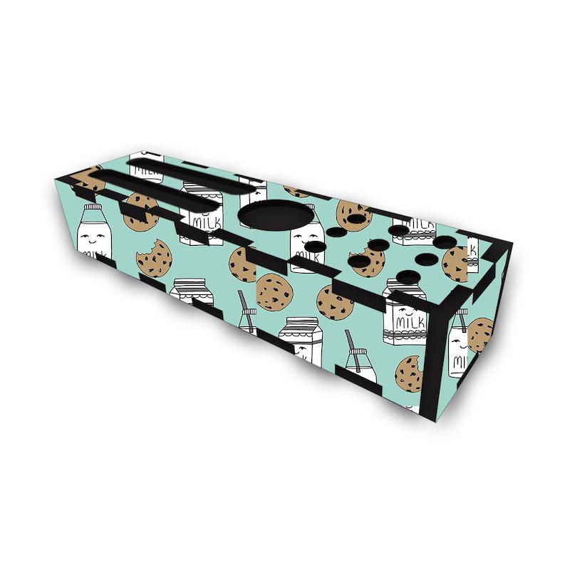 جامدادی رومیزی طرح پاکت شیر کد 354