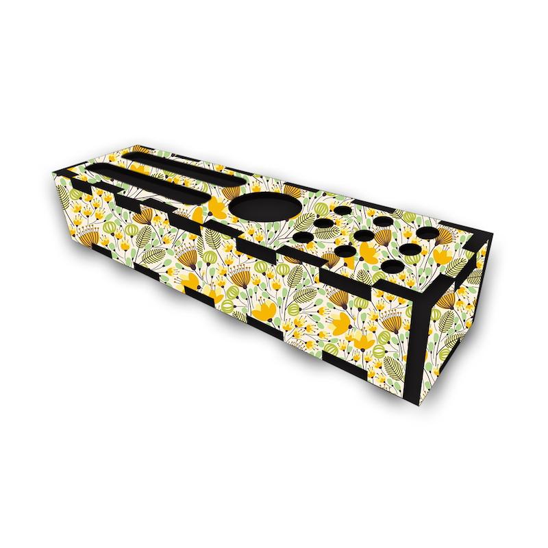 جامدادی رومیزی طرح گل کد 368