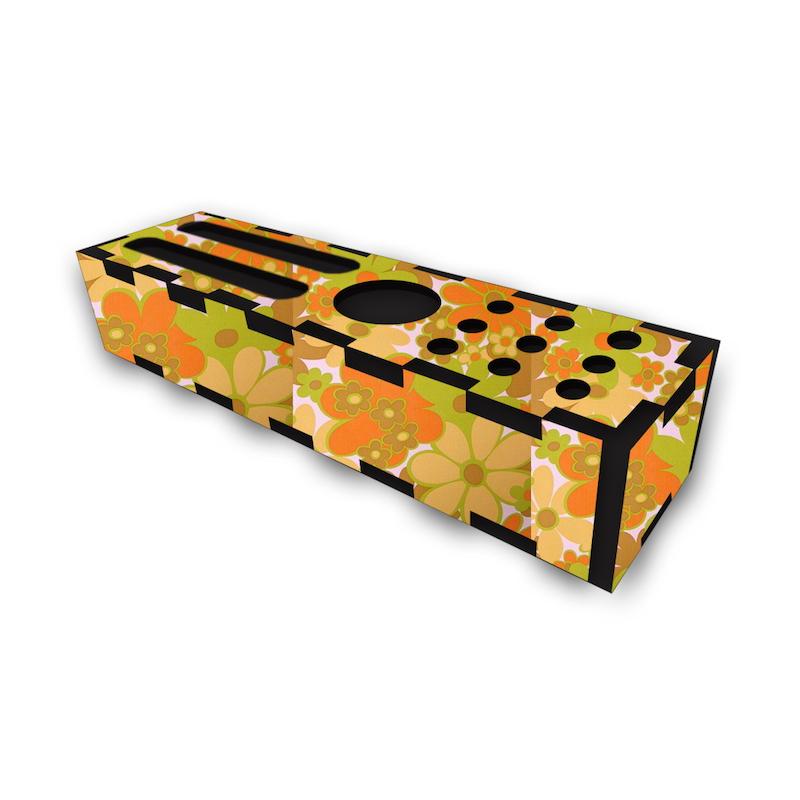 جامدادی رومیزی طرح گل کد 375