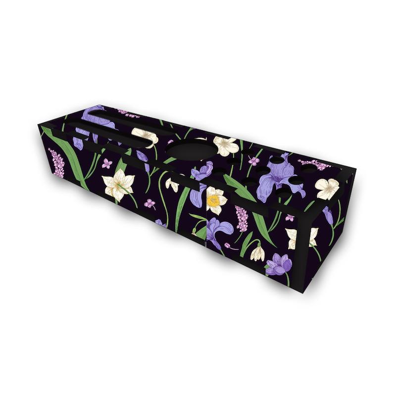 جامدادی رومیزی طرح گل کد 413