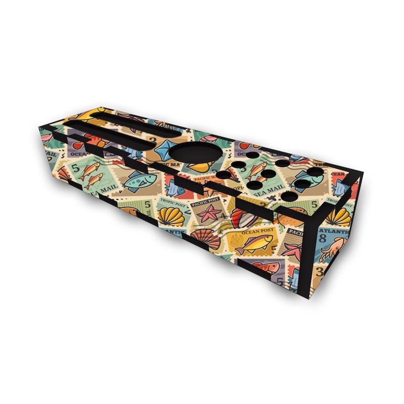 جامدادی رومیزی طرح موجودات دریایی کد 414