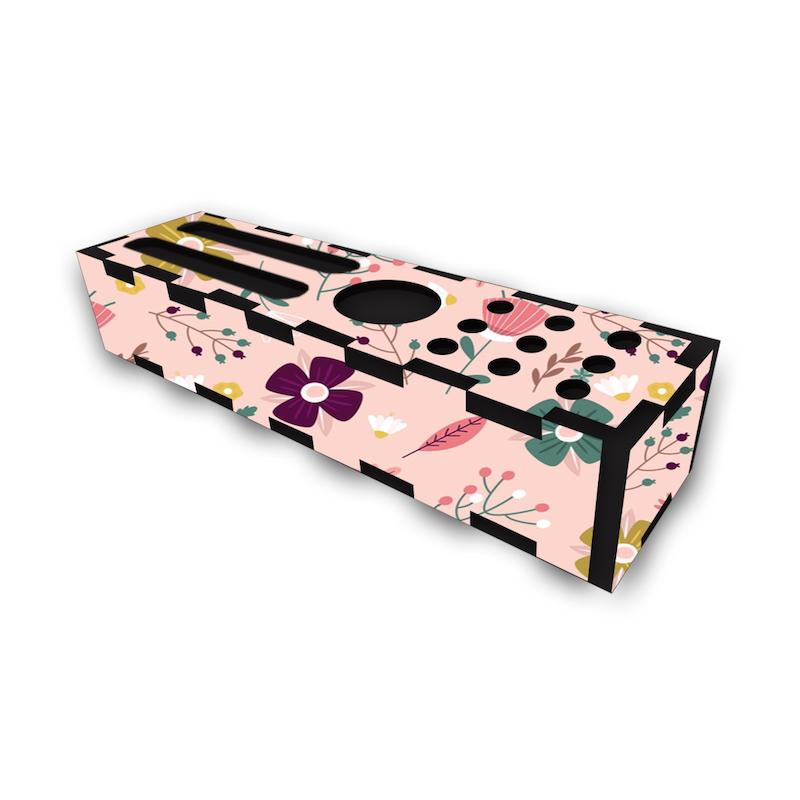 جامدادی رومیزی طرح گل کد 457