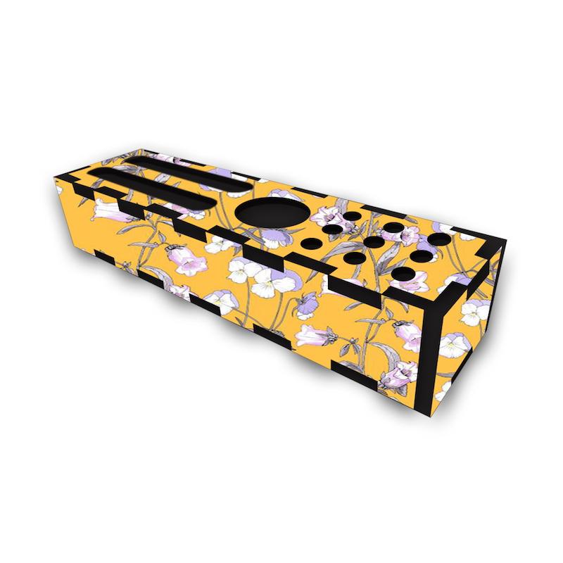 جامدادی رومیزی طرح گل کد 497