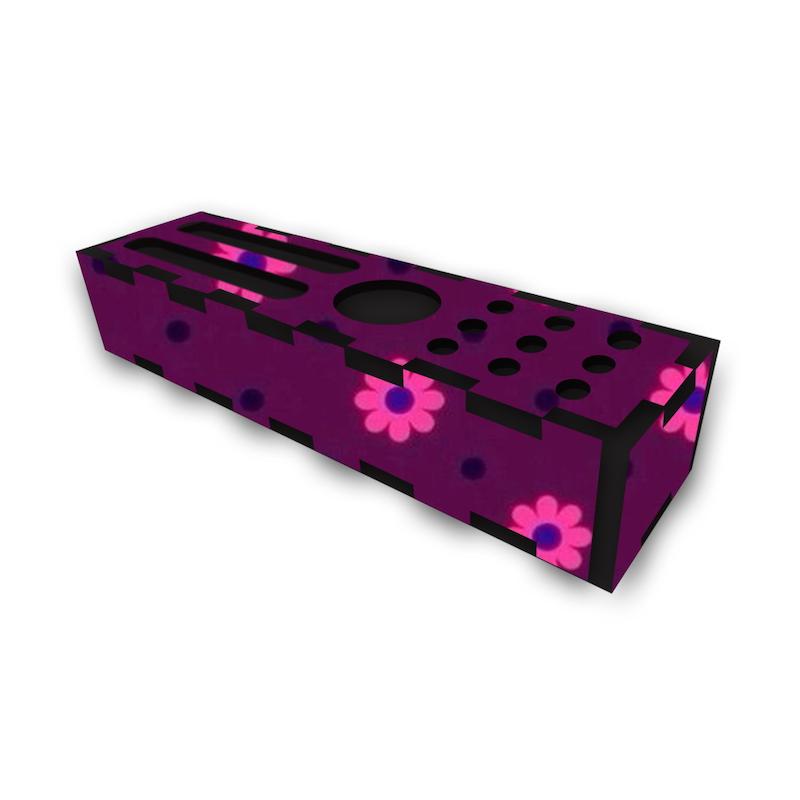 جامدادی رومیزی طرح گل کد 735