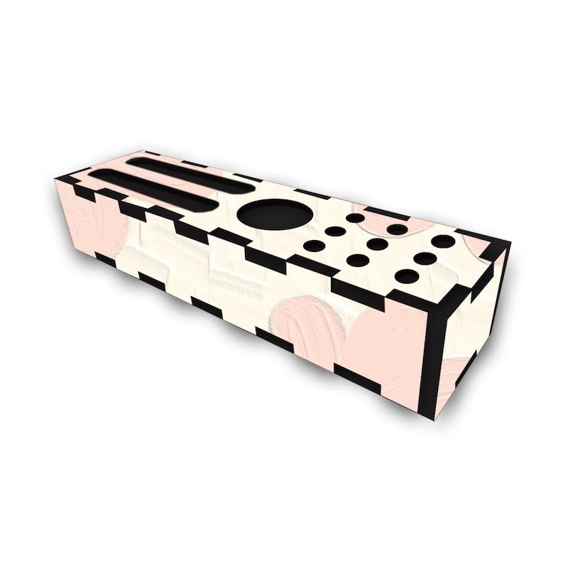 جامدادی رومیزی طرح گل کد 752