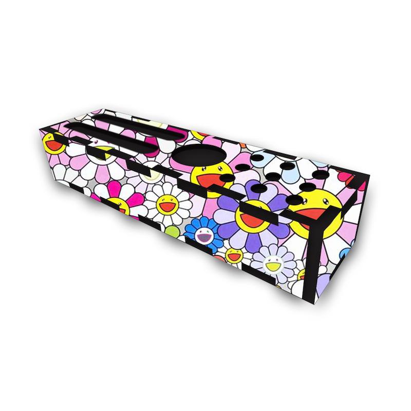 جامدادی رومیزی طرح گل های خندان کد 771