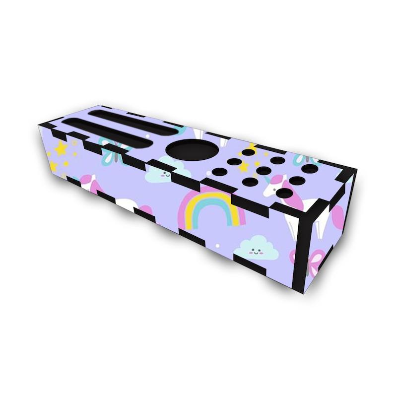 جامدادی رومیزی طرح رنگین کمان کد 885