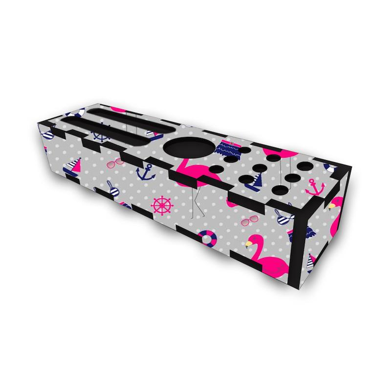 جامدادی رومیزی طرح فلامینگو کد 907