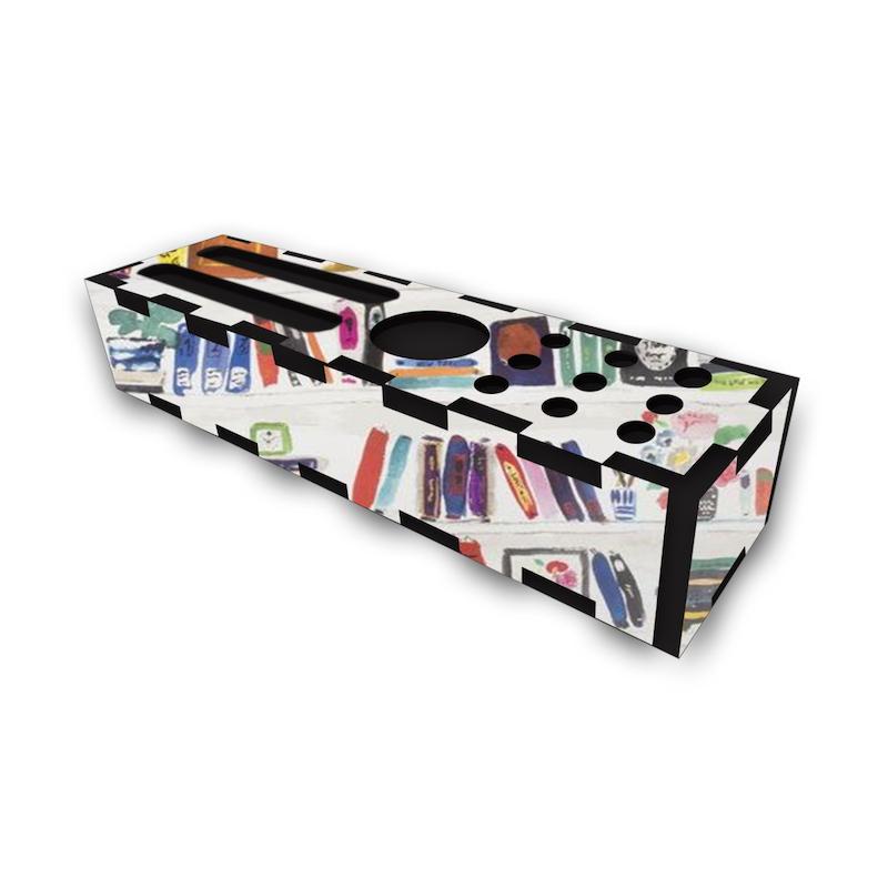 جامدادی رومیزی طرح کتابخانه کد 945