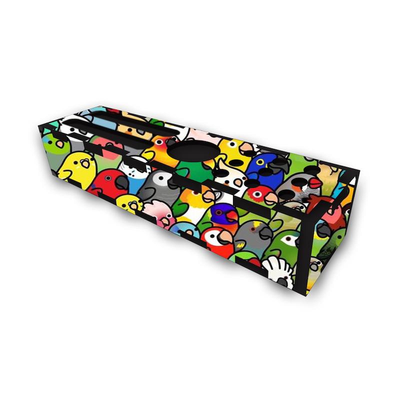 جامدادی رومیزی طرح طوطی کد 952