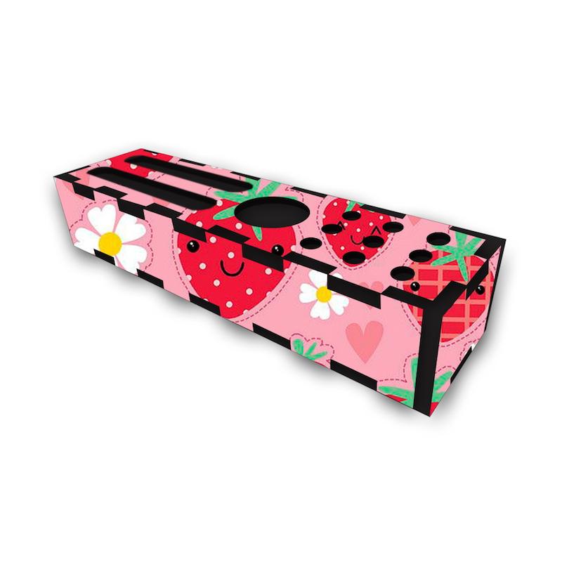 جامدادی رومیزی طرح توت فرنگی کد 961