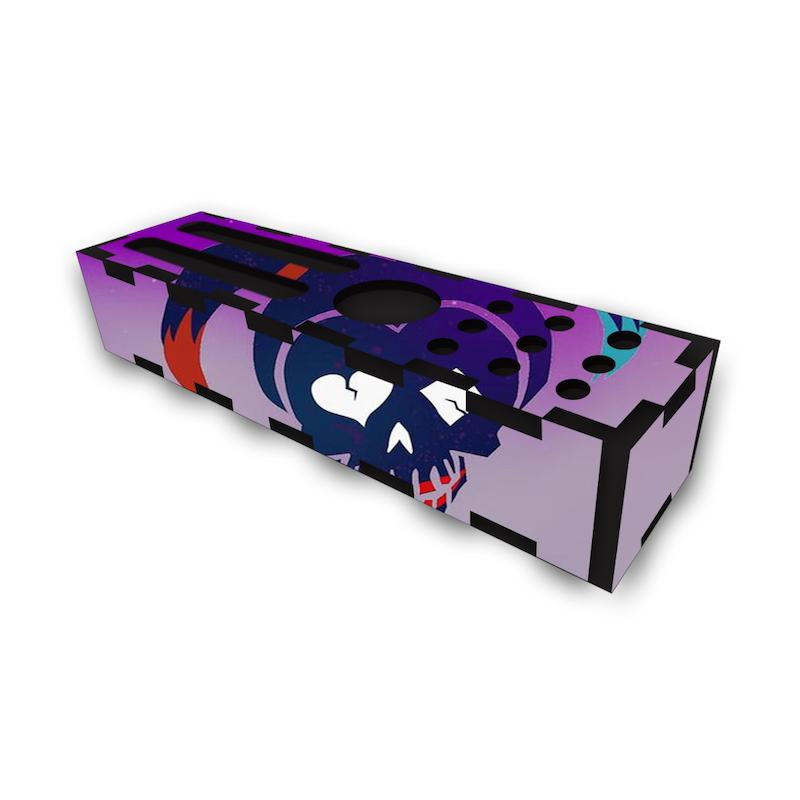 جامدادی رومیزی طرح اسکلت کد 1014