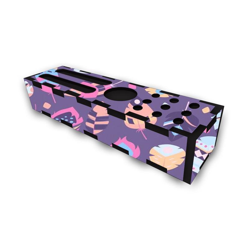 جامدادی رومیزی طرح پر ها کد 1034