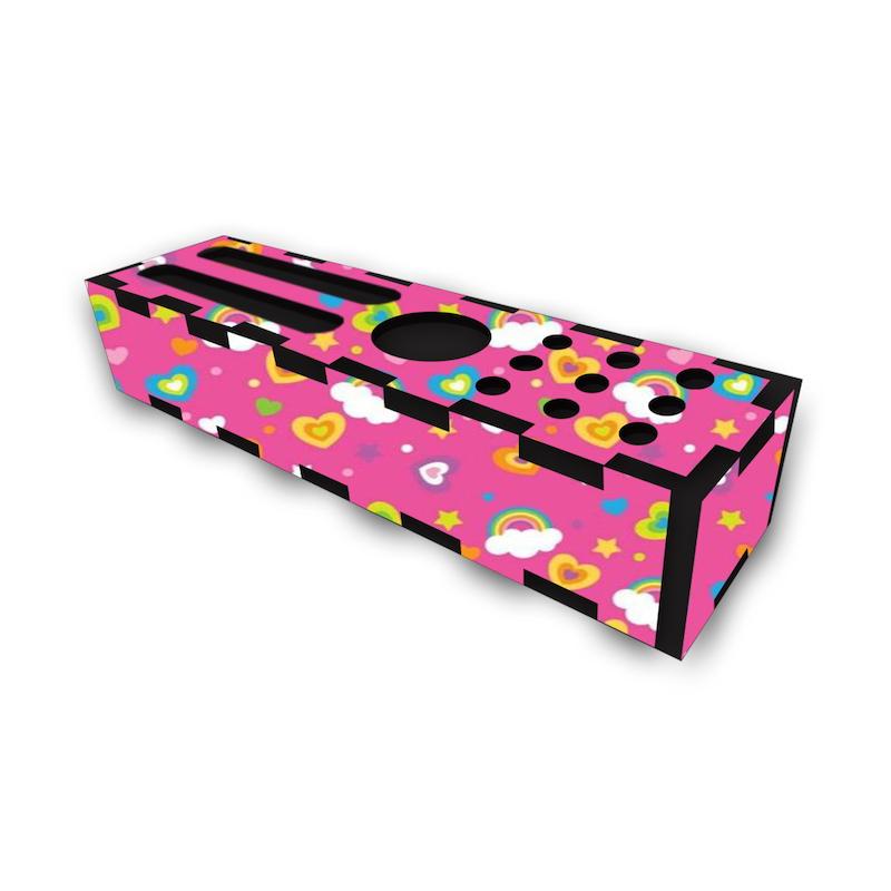 جامدادی رومیزی طرح رنگین کمان کد 1052