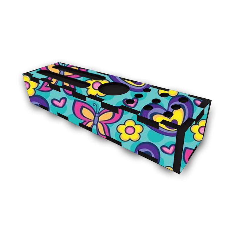 جامدادی رومیزی طرح پروانه کد 1054