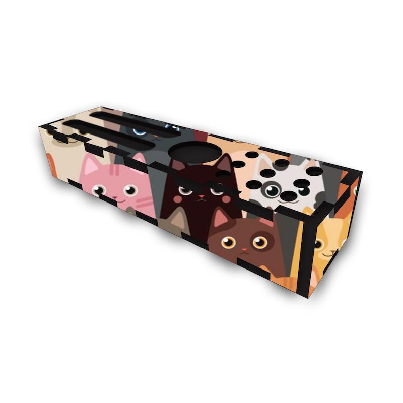 جامدادی رومیزی طرح گربه کد 1080