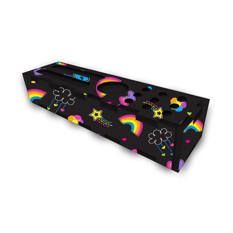 جامدادی رومیزی طرح رنگین کمان کد 1085