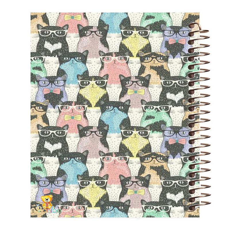 دفتر زبان طرح گربه کد 153