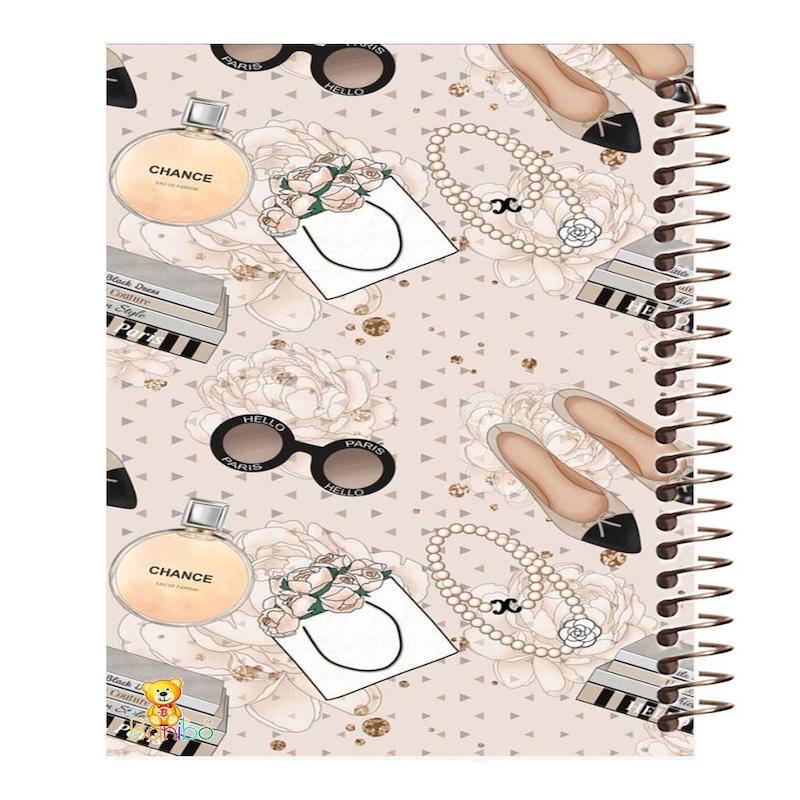 دفتر زبان طرح میکس دخترونه کد 187