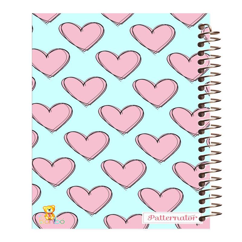 دفتر زبان طرح قلب کد 271