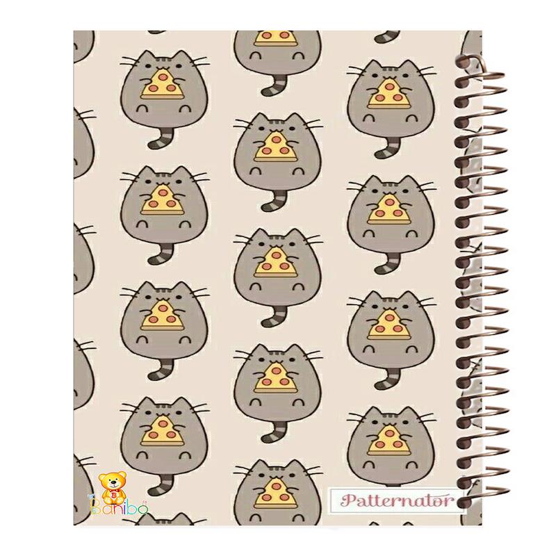 دفتر زبان طرح گربه کد 273