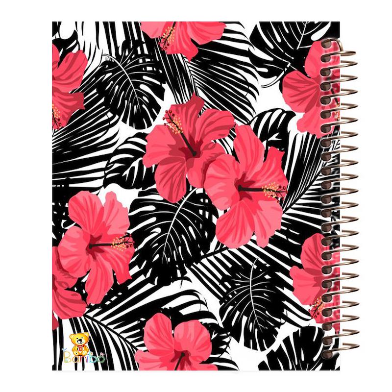 دفتر زبان طرح گل کد 328