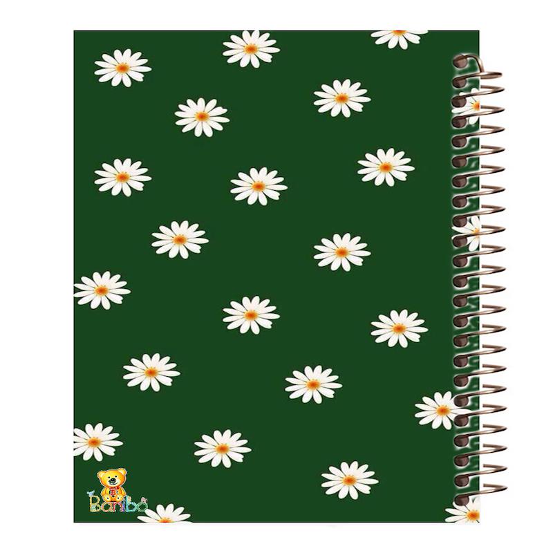 دفتر زبان طرح گل کد 359